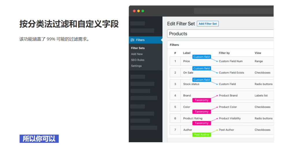Filter Everything v1.8.4完美破解Wordpress分类过滤插件免费下载